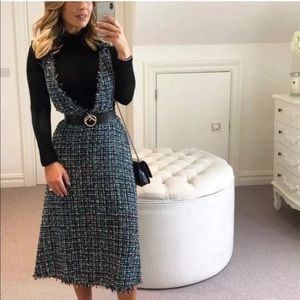 zara tweed dress